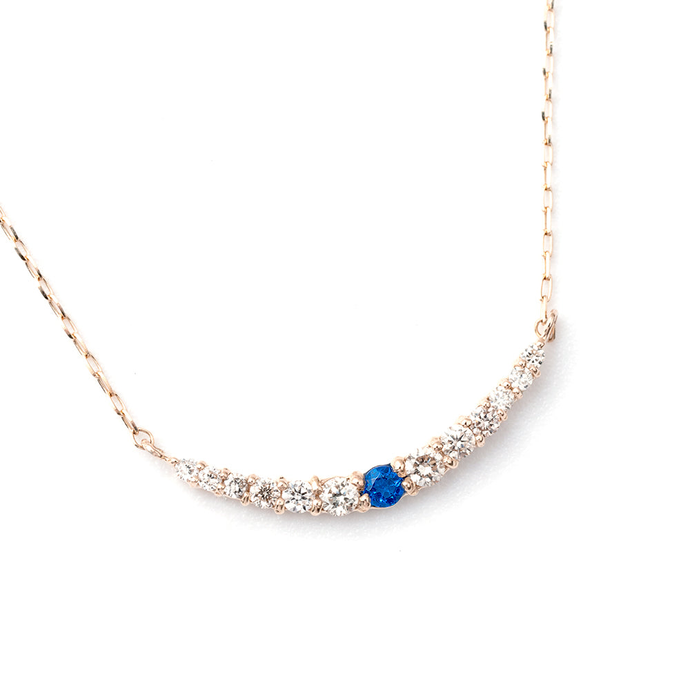 アウイナイト スマイルネックレス レディース K10 10金