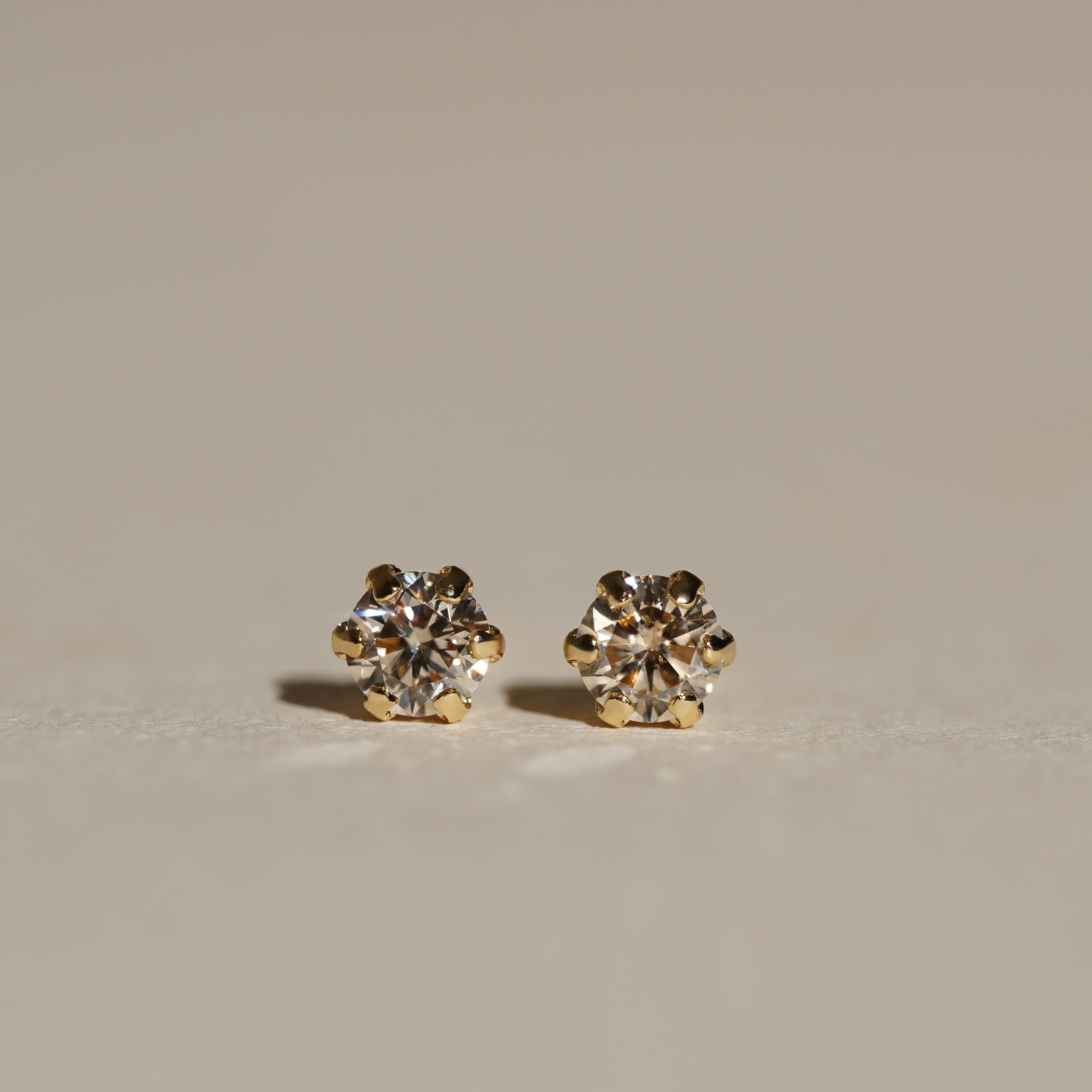 シンデレラストーン ダイヤモンド ピアス 合計0.16ct レディース K18YG(イエローゴールド) Pt900(プラチナ) 金 プラチナ