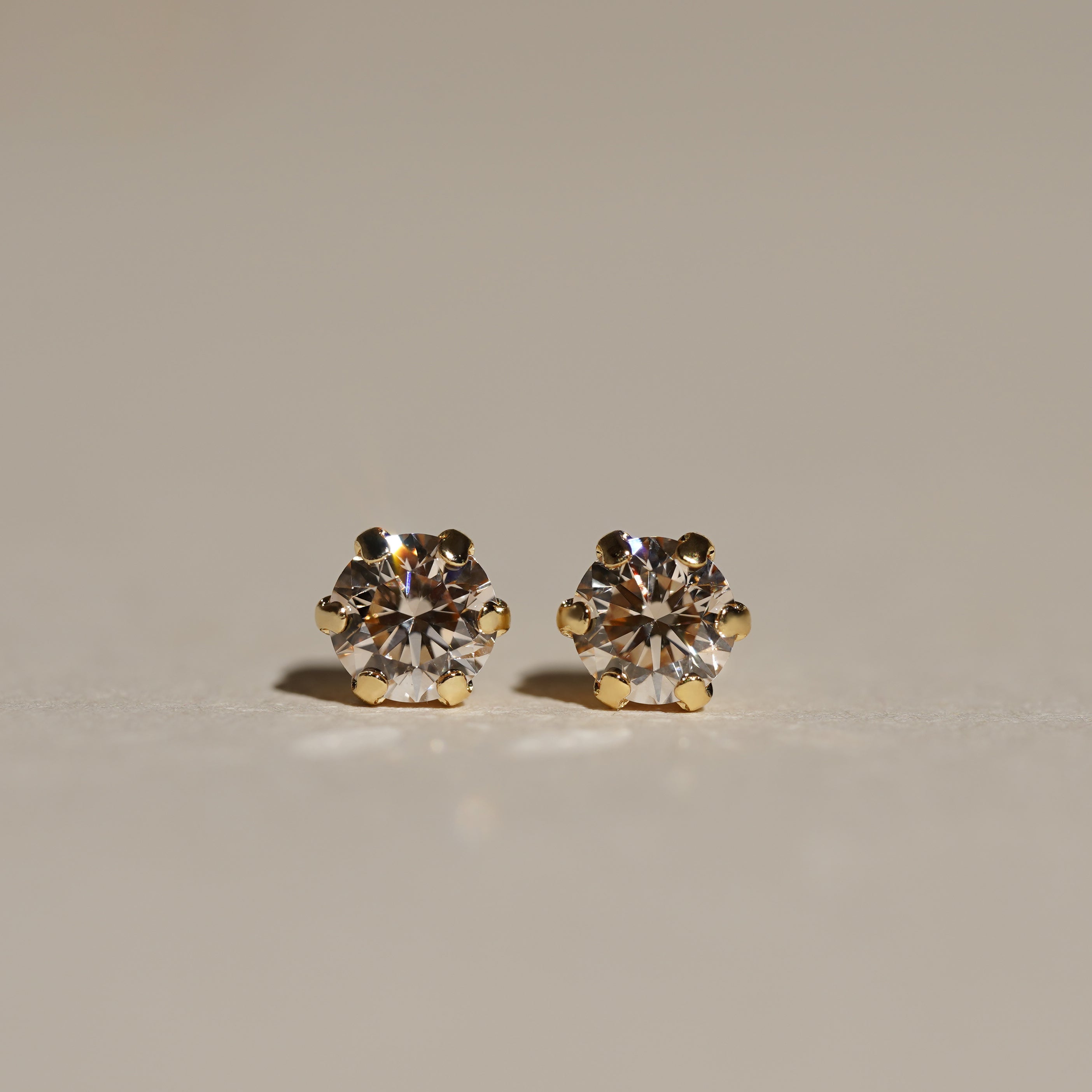 シンデレラストーン ダイヤモンド ピアス 合計0.36ct レディース K18YG(イエローゴールド) Pt900(プラチナ) 金 プラチナ