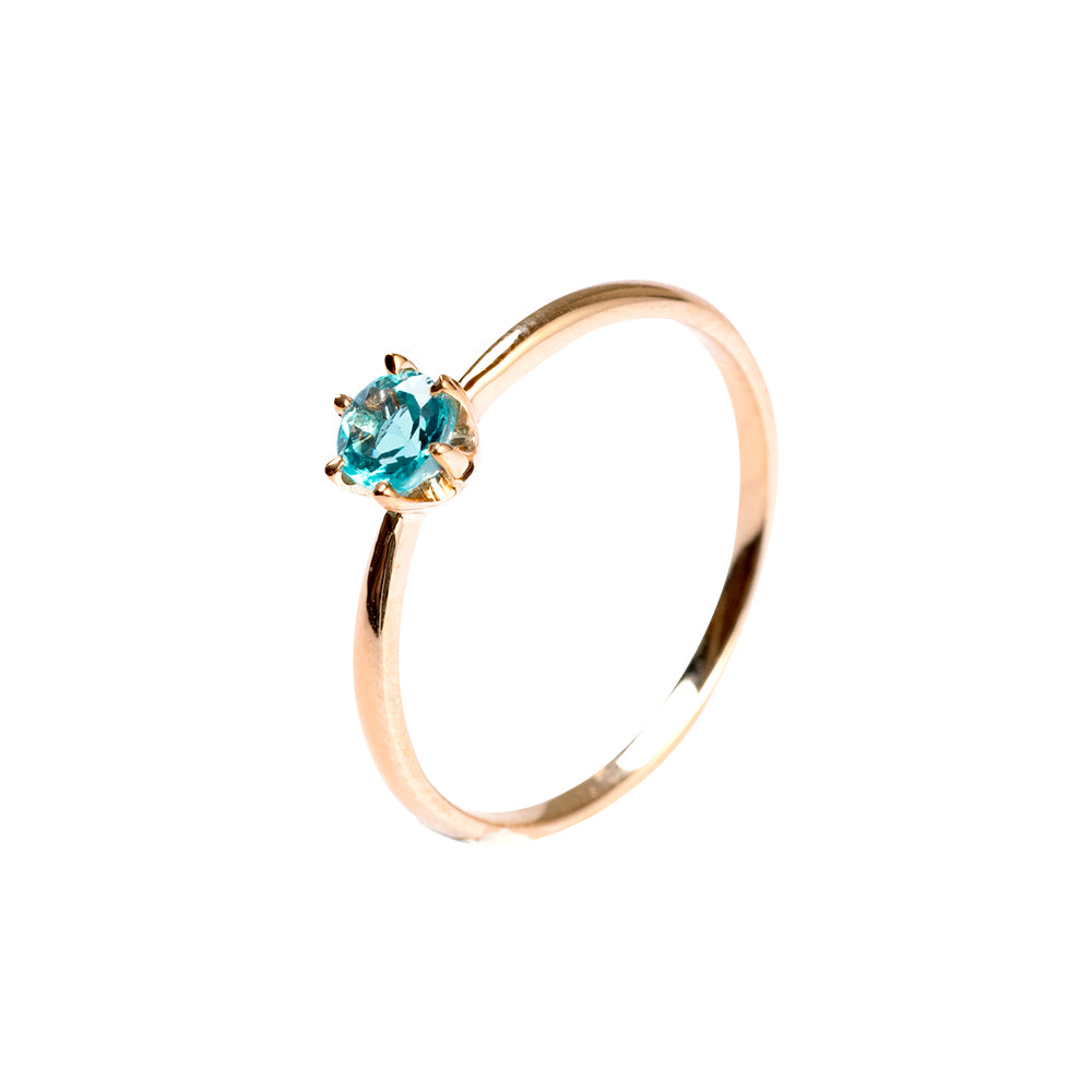 1043 K10 パライバカラーのアパタイトミルウチリング