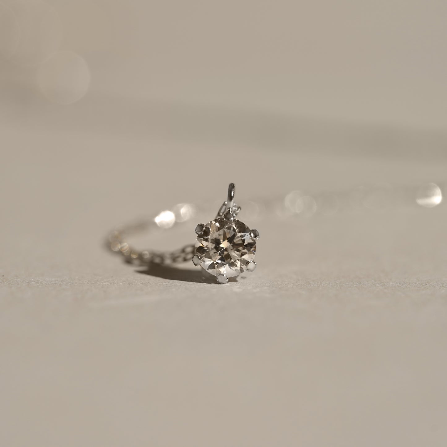 【受注生産　ご入金から1ヶ月～2ヶ月で配送】シンデレラストーン ダイヤモンド ネックレス 0.45ct レディース K18YG(イエローゴールド) Pt900/Pt850(プラチナ) 金 プラチナ　品質保証書付