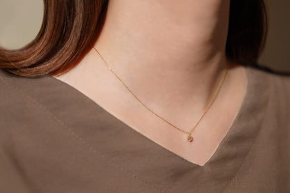 【受注生産　ご入金から1ヶ月～2ヶ月で配送】シンデレラストーン ダイヤモンド ネックレス 0.28ct レディース K18YG(イエローゴールド) Pt900/Pt850(プラチナ) 金 プラチナ　品質保証書付