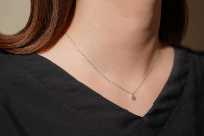 【受注生産　ご入金から1ヶ月～2ヶ月で配送】シンデレラストーン ダイヤモンド ネックレス 0.45ct レディース K18YG(イエローゴールド) Pt900/Pt850(プラチナ) 金 プラチナ　品質保証書付