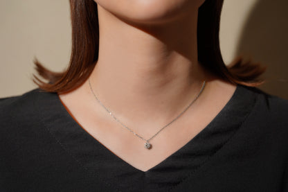 【受注生産　ご入金から1ヶ月～2ヶ月で配送】シンデレラストーン ダイヤモンド ネックレス 0.9ct レディース K18YG(イエローゴールド) Pt900/Pt850(プラチナ) 金 プラチナ　品質保証書付